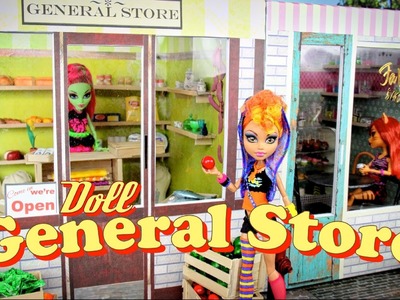 How to Make a Doll General Store - Doll Crafts
