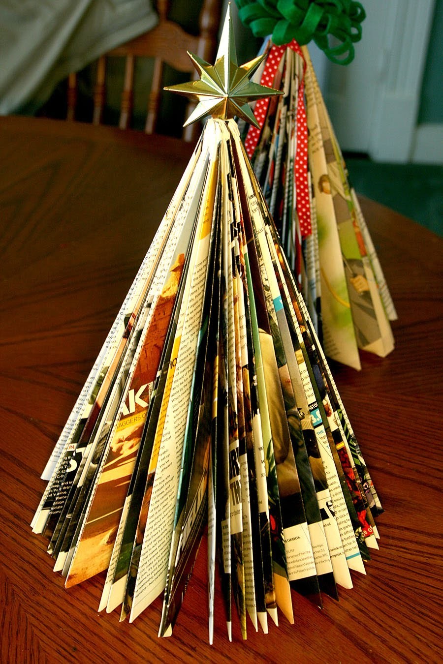 How To Make A Magazine Christmas Tree tutorial how-to-make-a-magazine-christmas-tree-tutorial