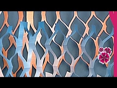 How to make a Paper Decoration (Tutorial) I - Paper Friends 28 | Origami for Kids