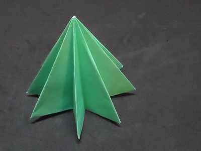How to make an easy origami tree