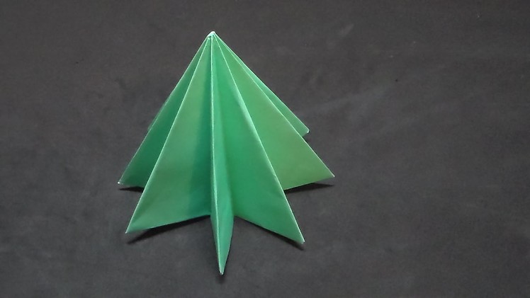 How to make an easy origami tree
