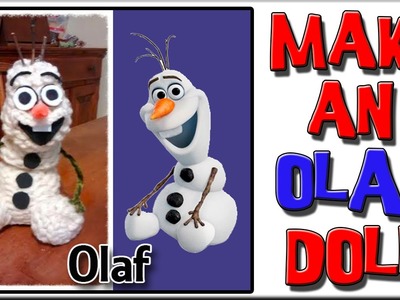 How To Make an Olaf Doll - Loom Knitting