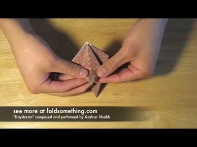 How to make an origami lily
