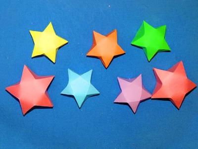 How to Make Paper Stars ( EASY )