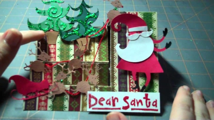 Let's Get Crafty Episode # 50 Holiday Card Series # 8: Side Step Card