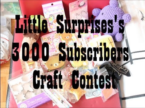Little Surprises's INTERNATIONAL 3000 Subscriber Craft Contest ((CLOSED))