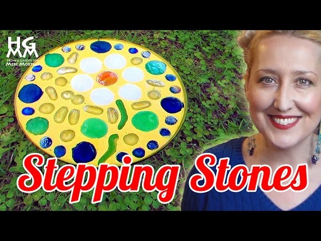 Looking For A Project To Do With Your Kids? Fun DIY Stepping Stones!