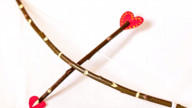 Make a Cute Wooden Bow and Heart Arrow - DIY Crafts - Guidecentral