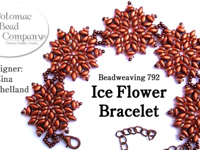 Make an " Ice Flower Bracelet "