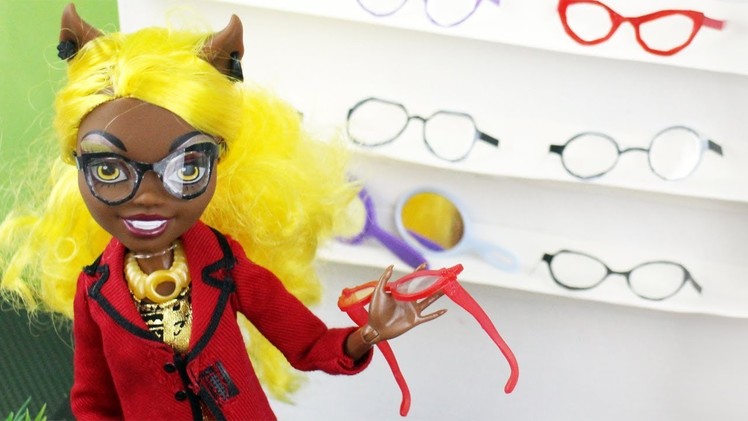 Make Doll Eye Glasses- Doll Crafts