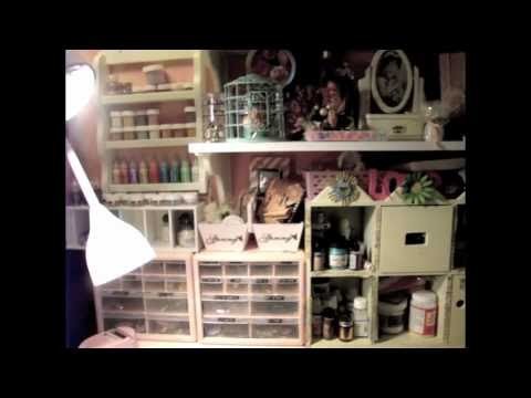 My Craft Room Shabby Chic Items Lace Storage
