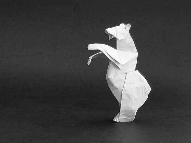 Origami Instructions: Grizzly Bear (Quentin Trollip)