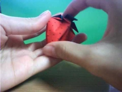 Origami: Strawberry