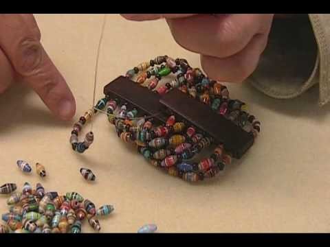 Part 2- Eight Strands Paper Beads.wmv