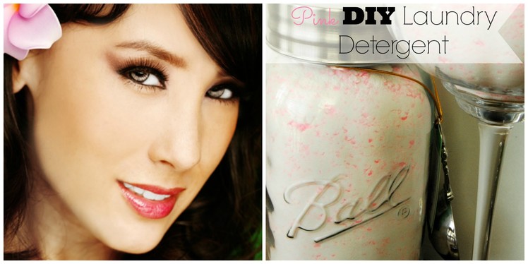 Pink Sweet Sizzle Scented DIY Laundry Detergent