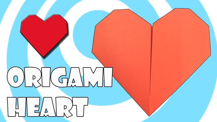 Printing Paper Origami Heart Tutorial (Origamite)