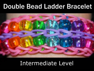 Rainbow Loom® Double Bead Ladder Bracelet