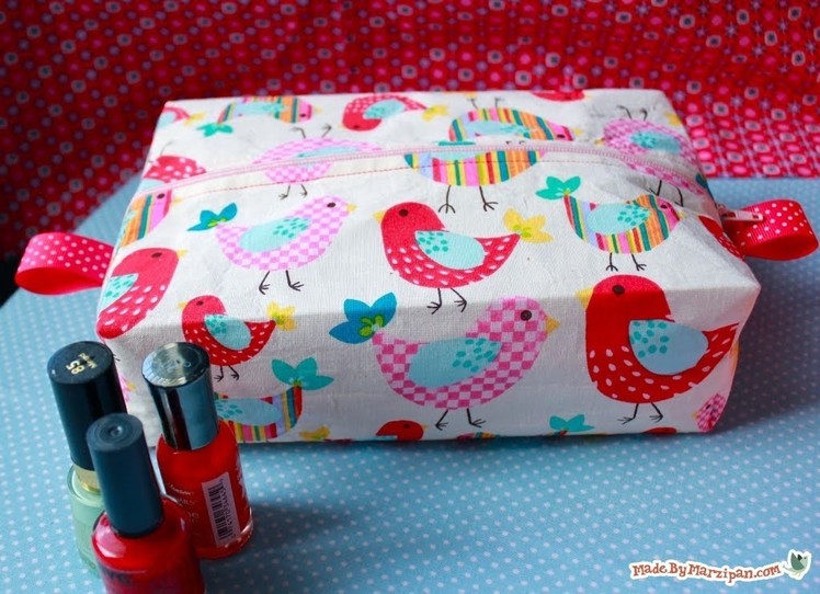 Sew A Boxy Cosmetic Bag