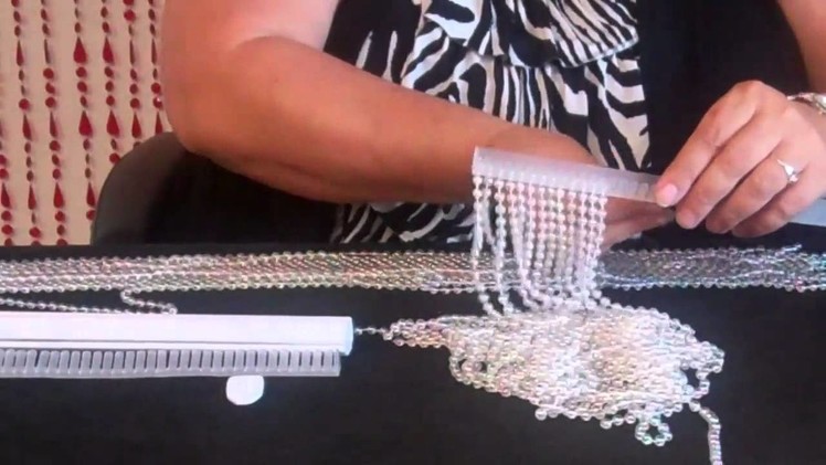 ShopWildThings.com - Adding Density and Strands to Beaded Curtains