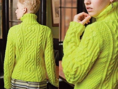 #14 Cabled Turtleneck, Vogue Knitting Winter 2012.13