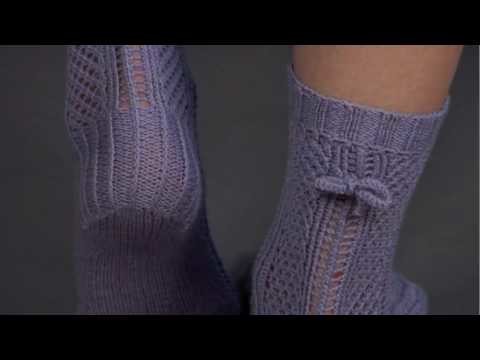 #29 Lace Socks, Vogue Knitting Spring.Summer 2009