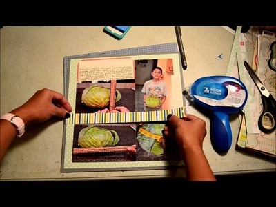 A Scrapbook page in 15 minutes