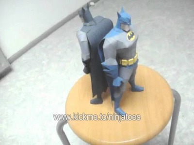 Batman TAS and TNBA papercraft models