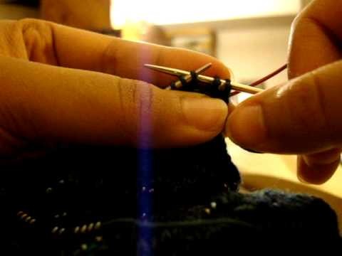Bead Knitting with Magic Loop