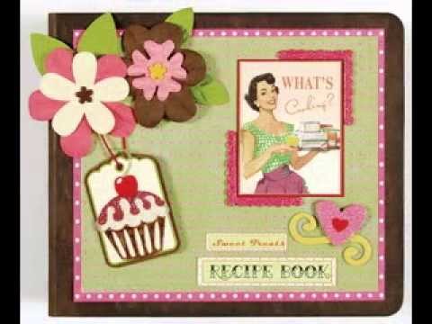 Cookbook Scrapbook Ideas