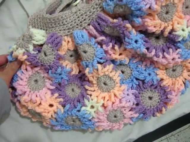 Crochet Flower Purses 9