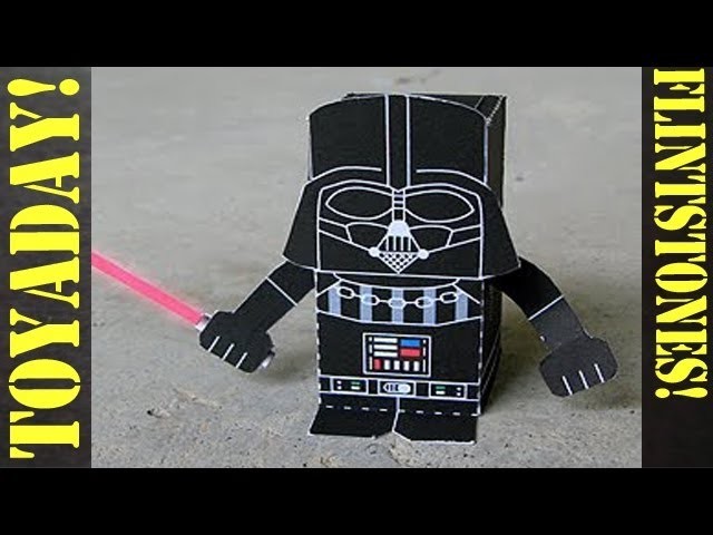 Darth Vader Starwars - Fun Paper Toy DIY!