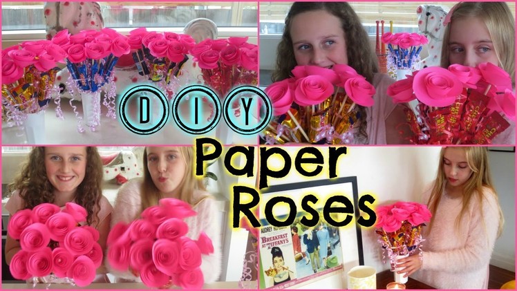 DIY Easy Paper Roses – Mothers Day or Birthday Gift