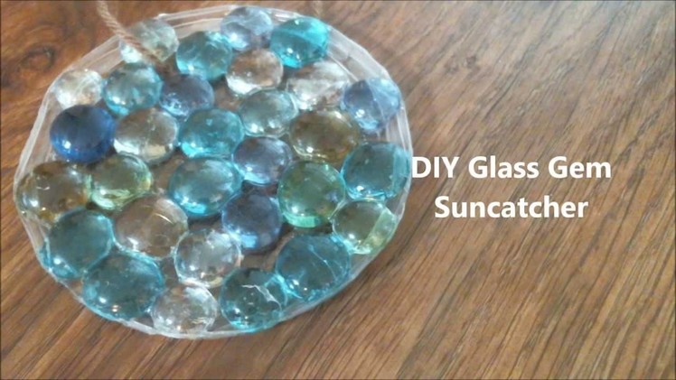 DIY Glass Gem Suncatcher