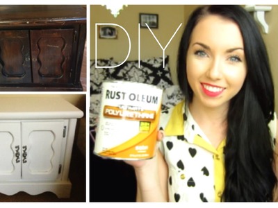 DIY: How to Repaint your Furniture WITHOUT Sanding! | thataylaa
