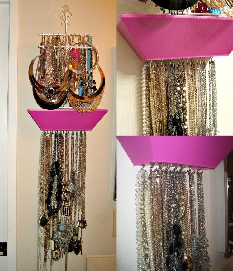 DIY: Jewelry.Necklace holder