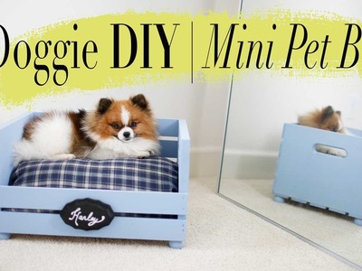 DIY Mini Dog. Cat Bed | Super EASY | ANNEORSHINE