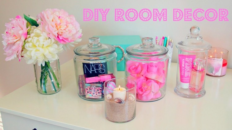 DIY Room Decor ~ Inexpensive Room Decor Ideas Using Jars