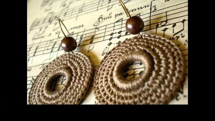 Easy crochet earrings pattern