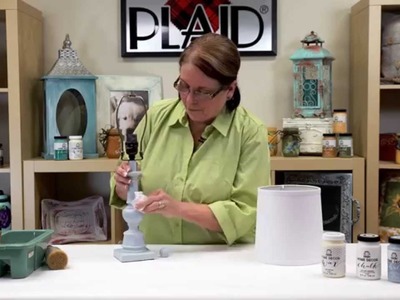 FolkArt Home Decor: Learn How To Create a Weathered Finish With Donna Dewberry
