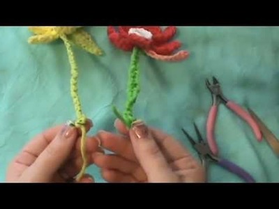 How to Crochet a "Daffodil Bouquet"-Free Pattern-Video 4