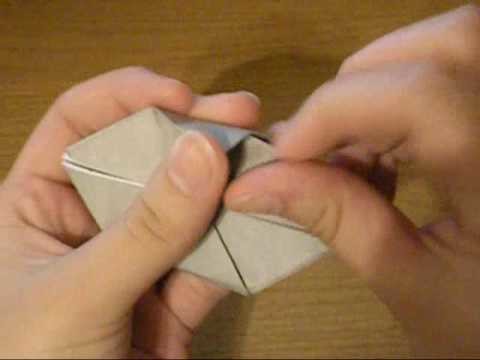 How to make an Origami Inflatable Box