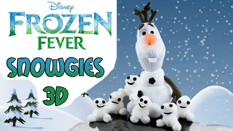 How to make Frozen Fever  Snowgies Baby Snowman: How to Tutorial.Ridiculously Simple DIY