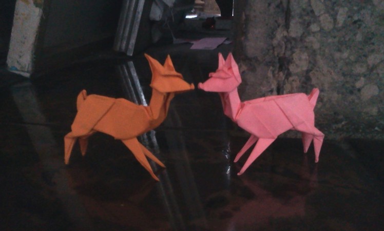 How to make Origami deer (Stephen weiss)