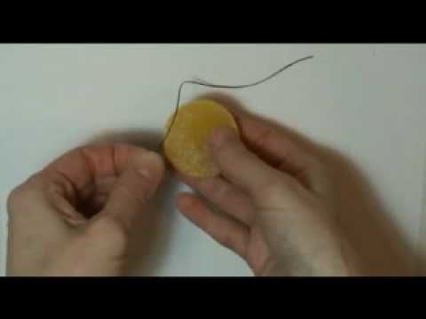 How To Wax Linen Thread for Bookbinding