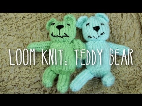 Loom Knit Teddy Bear!