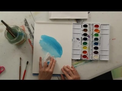 Paint Fading Technique : Art Projects