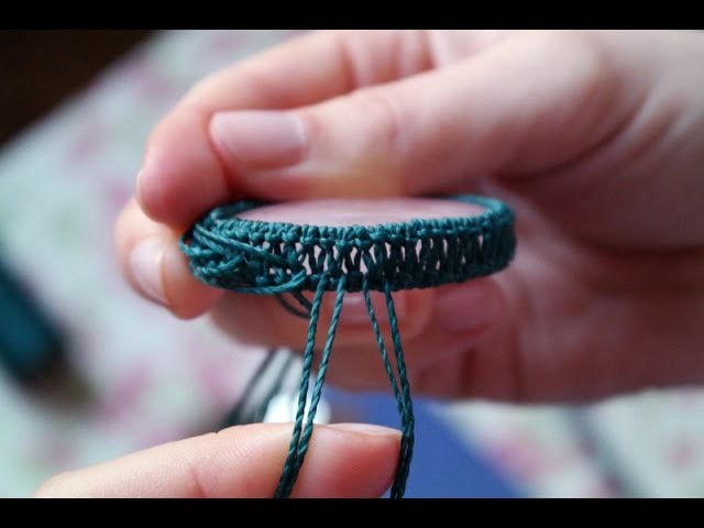 Quick Macrame Tutorial on How to Wrap a Stone [DIY]