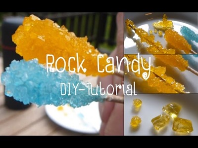 Rock Candy - Large And Regular Crystals! (Sugar Crystals) - Tutorial DIY