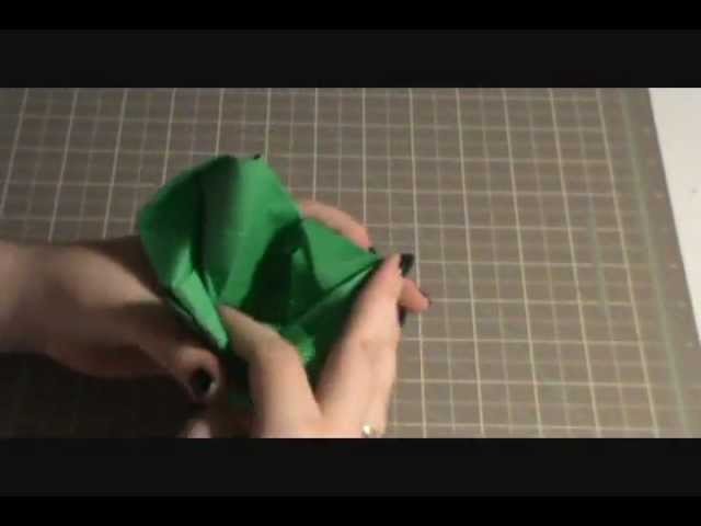 Speed Folding - Origami Rose