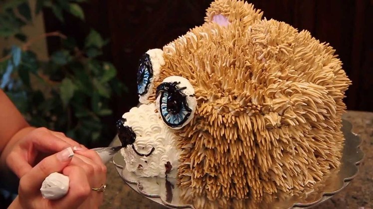 Teddy Bear Cake - How to Decorate a Teddy Bear Head Cake- Cake Decorating